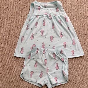 3T girls pajama set Carters